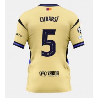 Barcelona Pau Cubarsi #5 Udebanetrøje 2025-26 Kortærmet